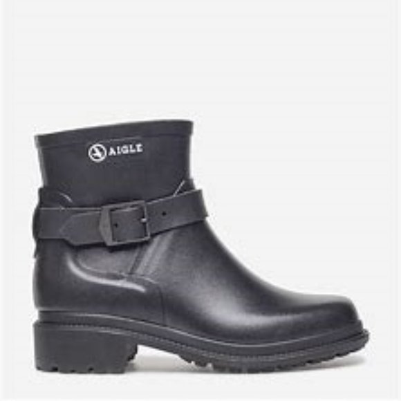 Aigle Shoes - 𝅺AIGLE Macadames Rain Rubber Ankle Boots